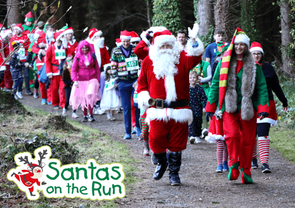 Santas on the Run is back! Childrens Hospice South West